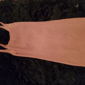 Kendall & Kylie tan mini dress